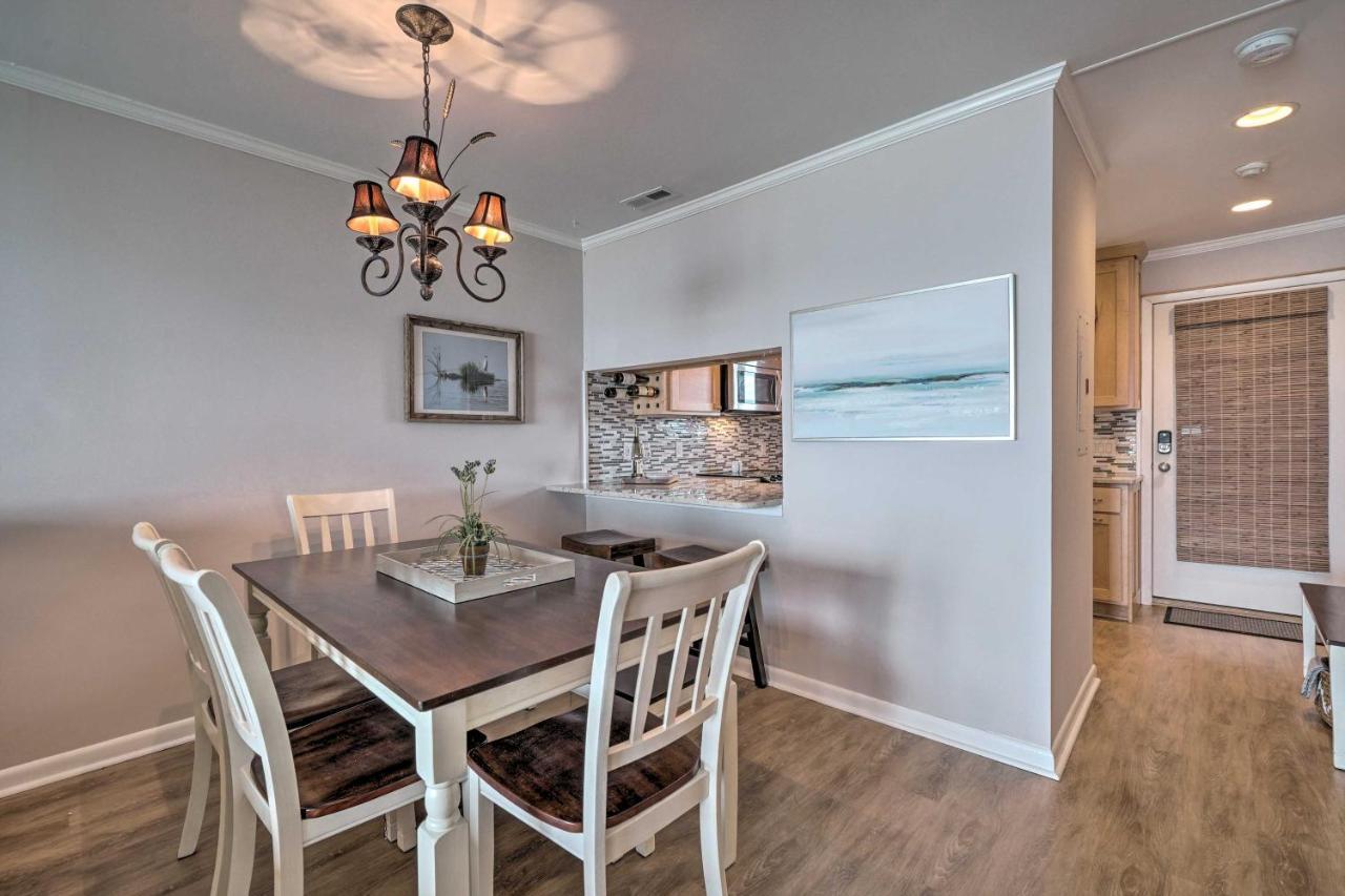 Beachfront Condo With Unobstructed Ocean Views! オーク・アイランド エクステリア 写真